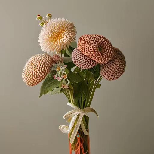  Crochet flower stem
